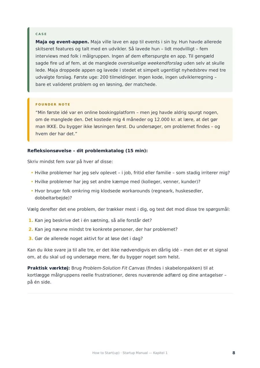 Cases fra virkeligheden